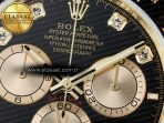 Daytona 126518 QF 1:1 Best Edition Black/YG Diamonds Dial on Oysterflex Strap SH4131 V6（Gain Weight） - Görsel 11