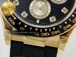 Daytona 126518 QF 1:1 Best Edition Black/YG Diamonds Dial on Oysterflex Strap SH4131 V6（Gain Weight） - Görsel 13