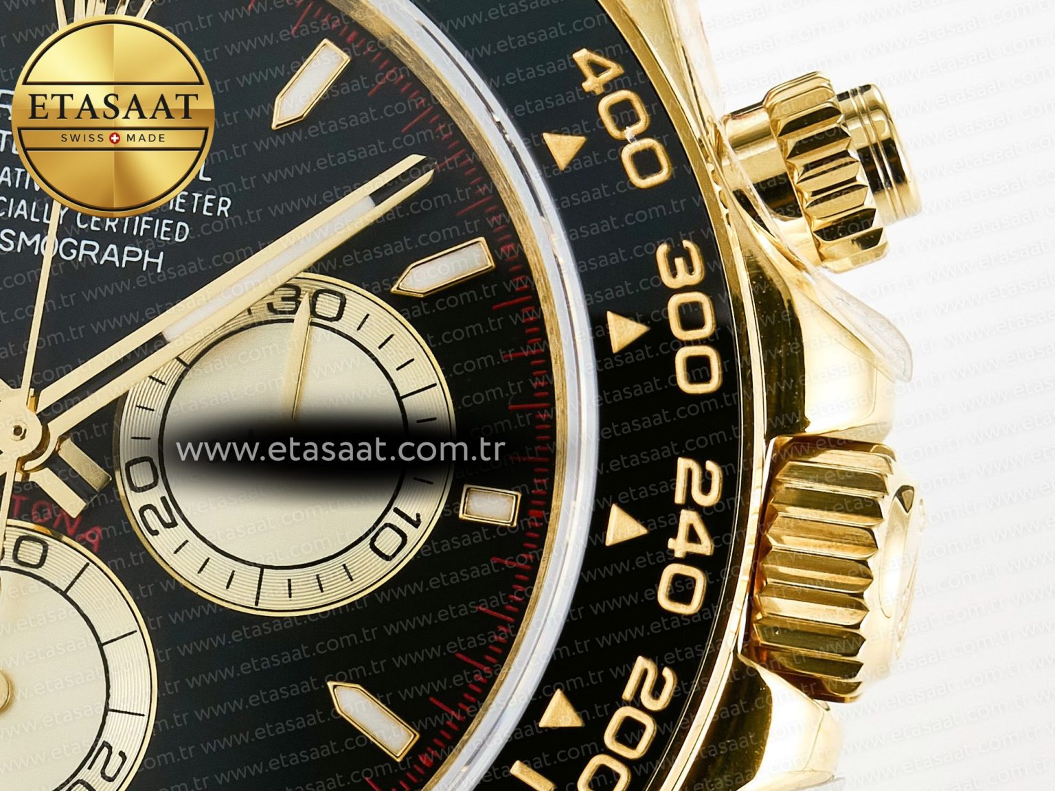 Daytona 126518 QF 1:1 Best Edition Black/YG/Red Dial on Oysterflex Strap QF4131 V10 (48 Hours Power Reserve) - Görsel 11