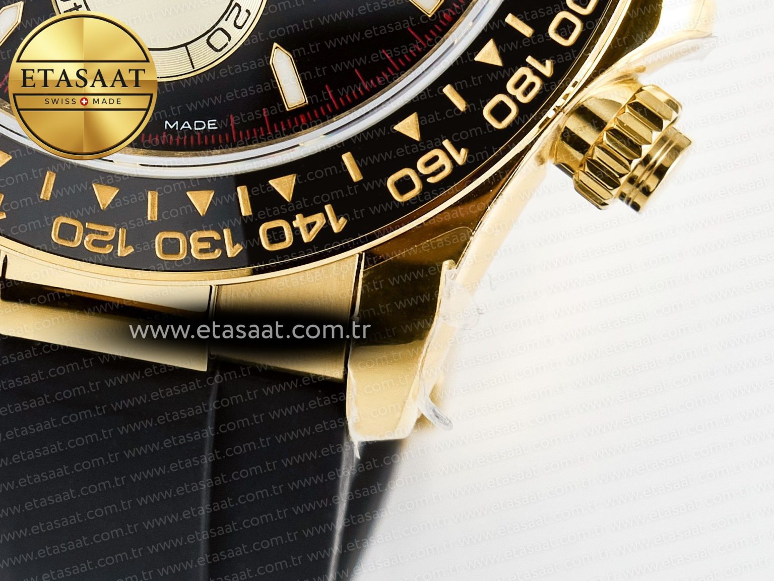 Daytona 126518 QF 1:1 Best Edition Black/YG/Red Dial on Oysterflex Strap QF4131 V10 (48 Hours Power Reserve) - Görsel 14