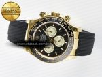 Daytona 126518 QF 1:1 Best Edition Black/YG/Red Dial on Oysterflex Strap QF4131 V10 (48 Hours Power Reserve) - Görsel 9
