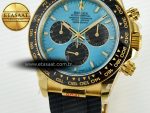 Daytona 126518 QF 1:1 Best Edition Turquoise Blue Dial Stick Markers On Oyster Bracelet SH4131 V10(Gain Weight) - Görsel 12