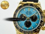 Daytona 126518 QF 1:1 Best Edition Turquoise Blue Dial Stick Markers On Oyster Bracelet SH4131 V10(Gain Weight) - Görsel 13