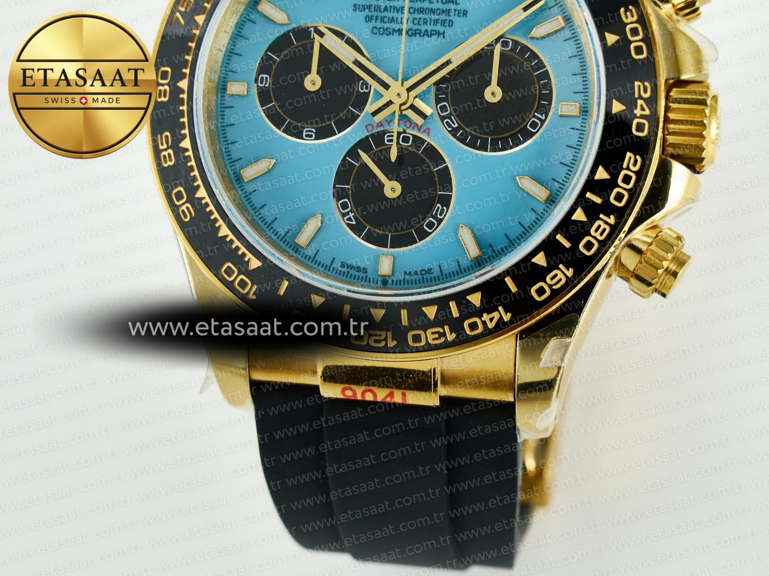 Daytona 126518 QF 1:1 Best Edition Turquoise Blue Dial Stick Markers On Oyster Bracelet SH4131 V10(Gain Weight) - Görsel 14