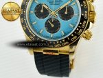 Daytona 126518 QF 1:1 Best Edition Turquoise Blue Dial Stick Markers On Oyster Bracelet SH4131 V10(Gain Weight) - Görsel 14