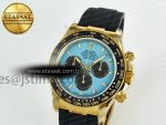 Daytona 126518 QF 1:1 Best Edition Turquoise Blue Dial Stick Markers On Oyster Bracelet SH4131 V10(Gain Weight) - Görsel 2