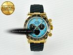 Daytona 126518 QF 1:1 Best Edition Turquoise Blue Dial Stick Markers On Oyster Bracelet SH4131 V10(Gain Weight) - Görsel 3