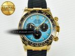 Daytona 126518 QF 1:1 Best Edition Turquoise Blue Dial Stick Markers On Oyster Bracelet SH4131 V10(Gain Weight) - Görsel 4