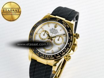 Daytona 126518 QF 1:1 Best Edition White Dial on Oysterflex Strap QF4131 V10 (48 Hours Power Reserve)
