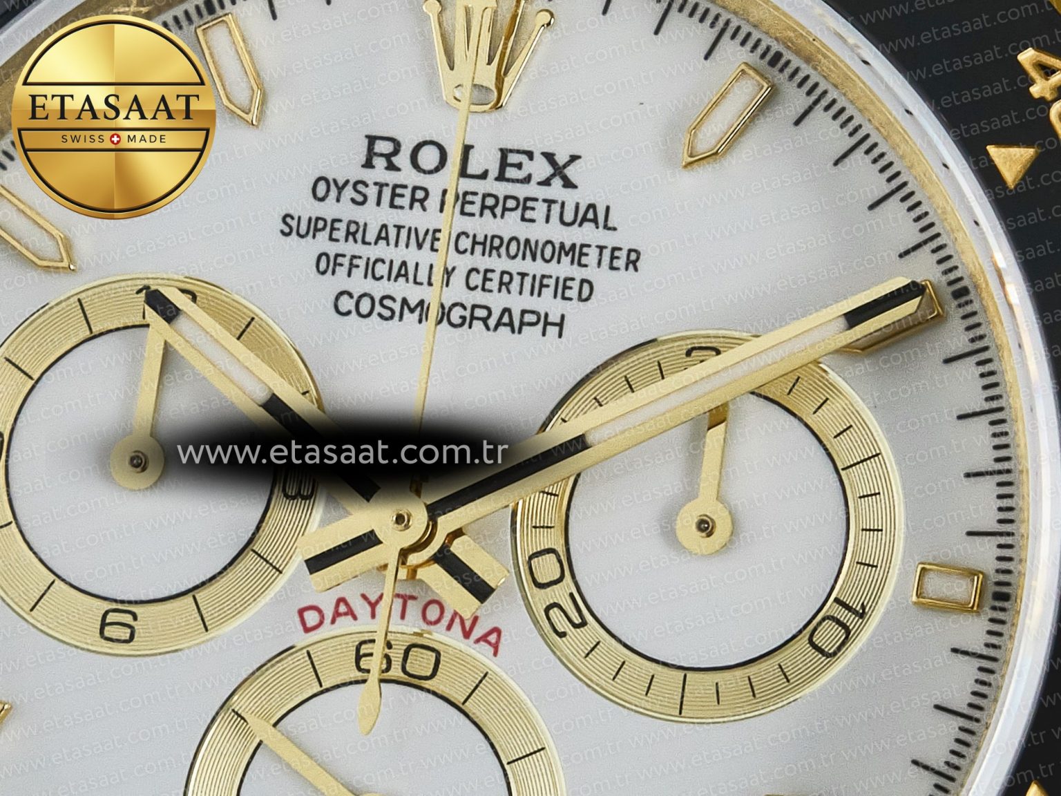 Daytona 126518 QF 1:1 Best Edition White Dial on Oysterflex Strap QF4131 V10 (48 Hours Power Reserve) - Görsel 10