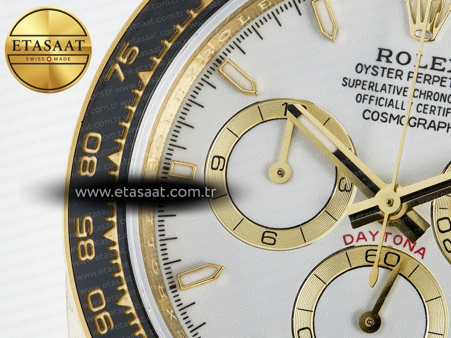 Daytona 126518 QF 1:1 Best Edition White Dial on Oysterflex Strap QF4131 V10 (48 Hours Power Reserve) - Görsel 13