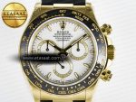 Daytona 126518 QF 1:1 Best Edition White Dial on Oysterflex Strap QF4131 V10 (48 Hours Power Reserve) - Görsel 4