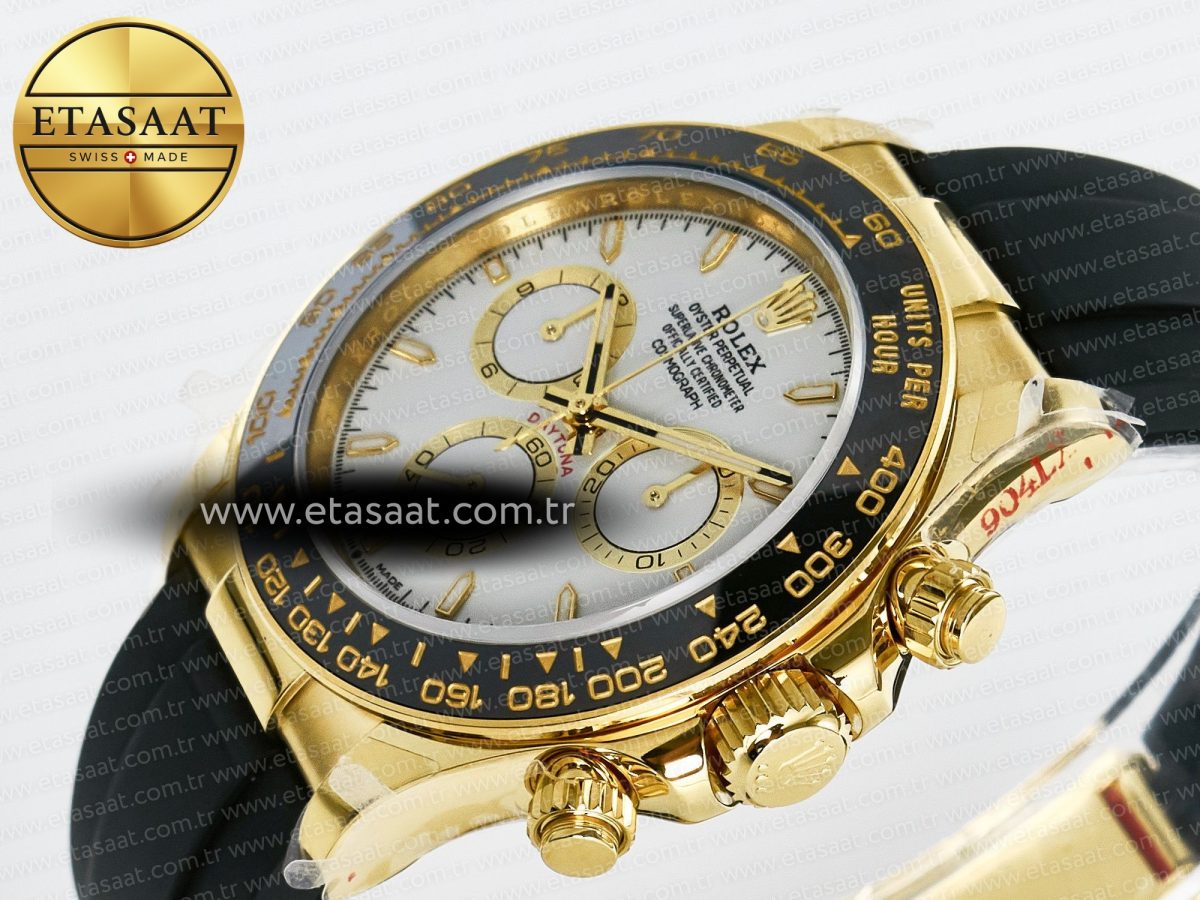 Daytona 126518 QF 1:1 Best Edition White Dial on Oysterflex Strap QF4131 V10 (48 Hours Power Reserve) - Görsel 6