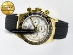 Daytona 126518 QF 1:1 Best Edition White Dial on Oysterflex Strap QF4131 V10 (48 Hours Power Reserve) - Görsel 9