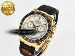 Daytona 126518 QF 1:1 Best Edition White Dial on Oysterflex Strap SH4131 V6（Gain Weight）