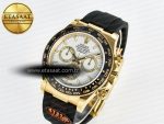 Daytona 126518 QF 1:1 Best Edition White Dial on Oysterflex Strap SH4131 V6（Gain Weight）