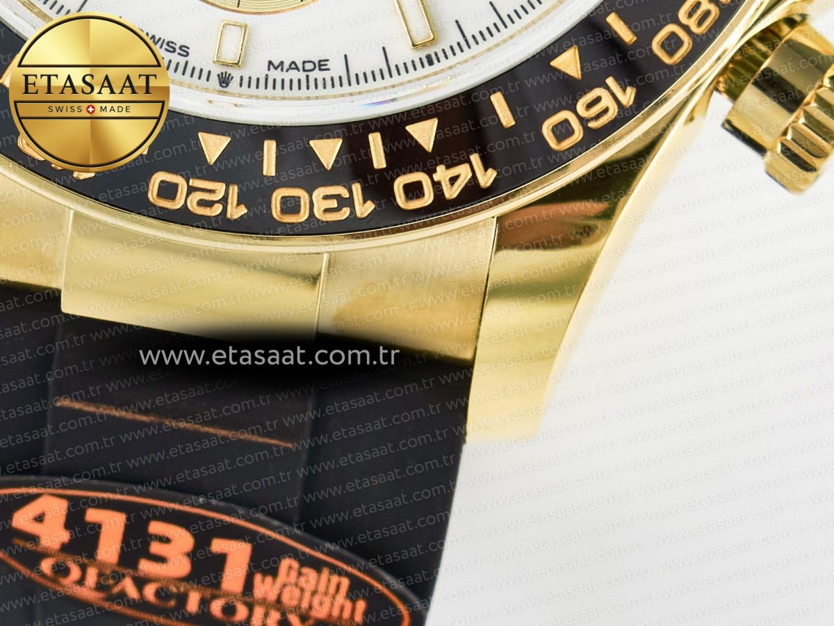 Daytona 126518 QF 1:1 Best Edition White Dial on Oysterflex Strap SH4131 V6（Gain Weight） - Görsel 14