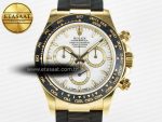 Daytona 126518 QF 1:1 Best Edition White Dial on Oysterflex Strap SH4131 V6（Gain Weight） - Görsel 4