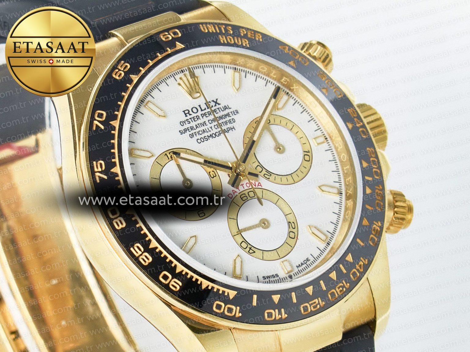 Daytona 126518 QF 1:1 Best Edition White Dial on Oysterflex Strap SH4131 V6（Gain Weight） - Görsel 5