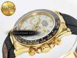Daytona 126518 QF 1:1 Best Edition White Dial on Oysterflex Strap SH4131 V6（Gain Weight） - Görsel 6
