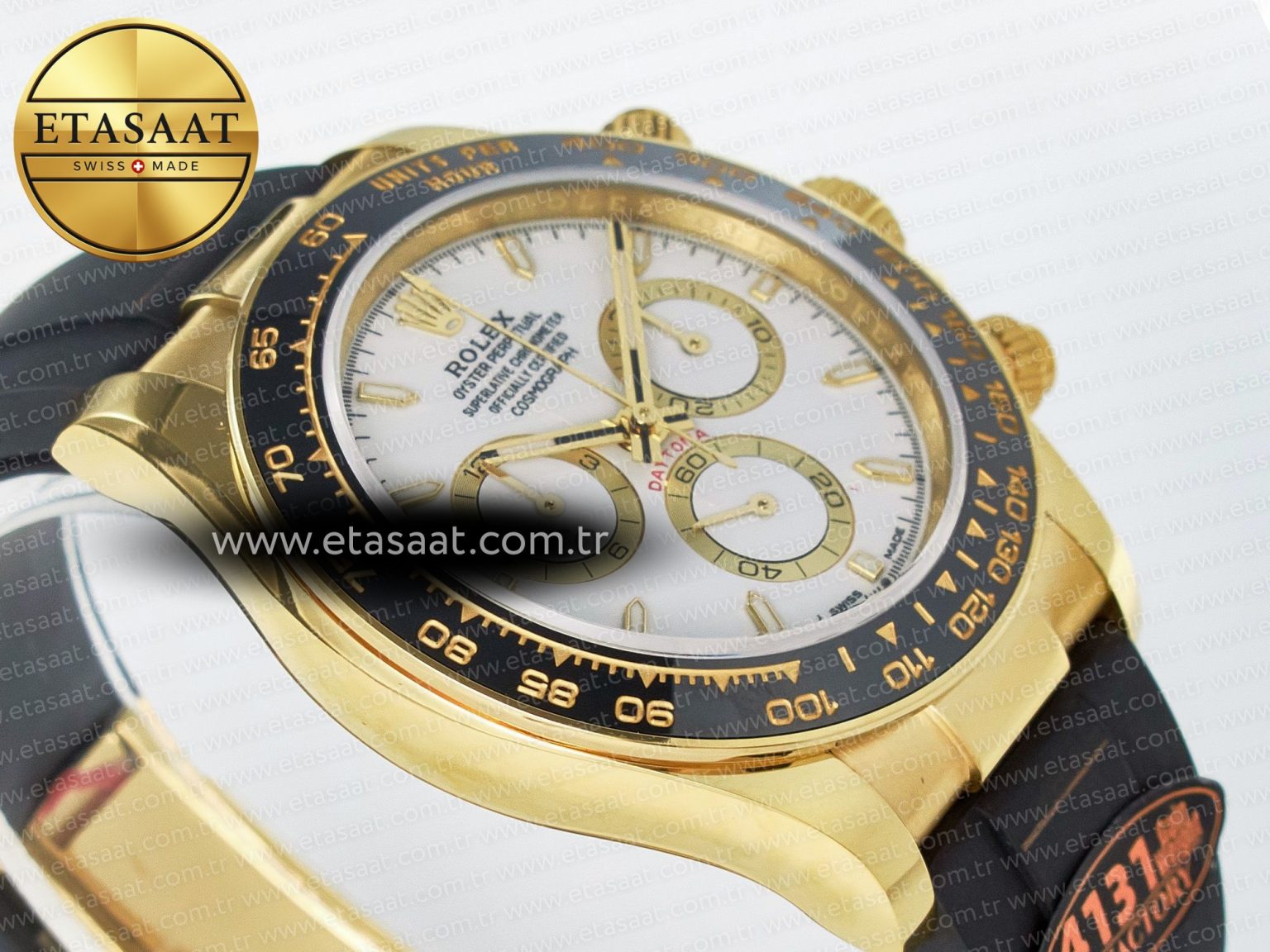 Daytona 126518 QF 1:1 Best Edition White Dial on Oysterflex Strap SH4131 V6（Gain Weight） - Görsel 7