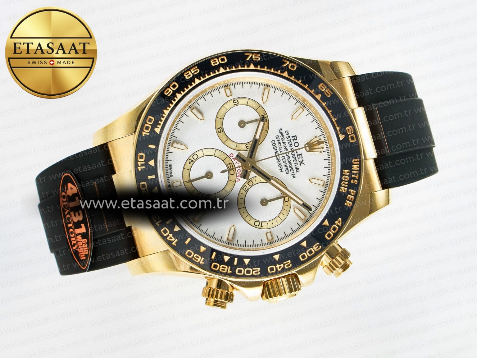 Daytona 126518 QF 1:1 Best Edition White Dial on Oysterflex Strap SH4131 V6（Gain Weight） - Görsel 8