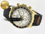 Daytona 126518 QF 1:1 Best Edition White Dial on Oysterflex Strap SH4131 V6（Gain Weight） - Görsel 9