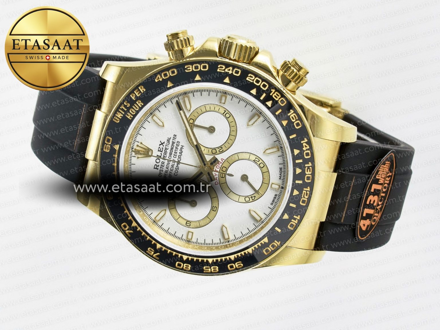 Daytona 126518 QF 1:1 Best Edition White Dial on Oysterflex Strap SH4131 V6（Gain Weight） - Görsel 9