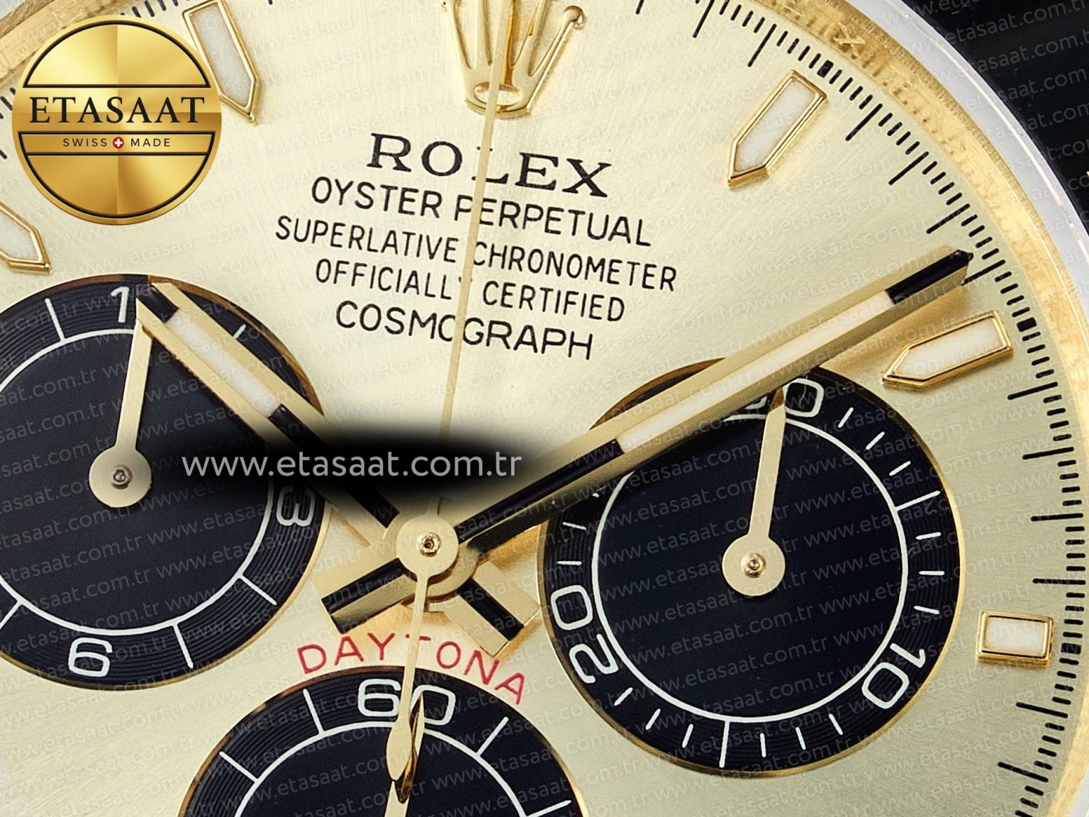 Daytona 126518 QF 1:1 Best Edition YG/Black Dial on Oysterflex Strap SH4131 V6（Gain Weight） - Görsel 11
