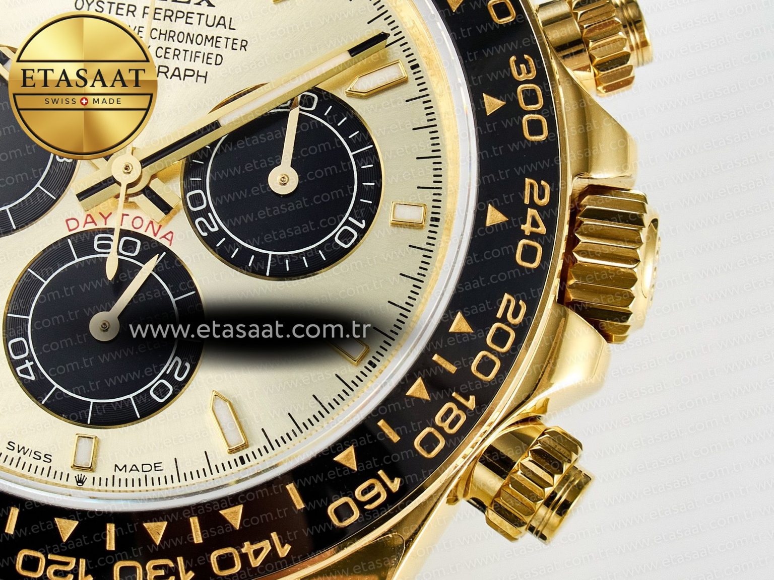 Daytona 126518 QF 1:1 Best Edition YG/Black Dial on Oysterflex Strap SH4131 V6（Gain Weight） - Görsel 12
