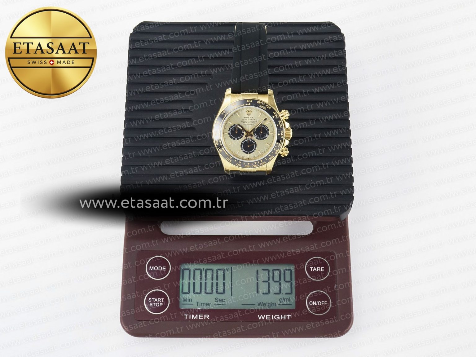 Daytona 126518 QF 1:1 Best Edition YG/Black Dial on Oysterflex Strap SH4131 V6（Gain Weight） - Görsel 35