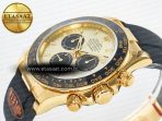 Daytona 126518 QF 1:1 Best Edition YG/Black Dial on Oysterflex Strap SH4131 V6（Gain Weight） - Görsel 6