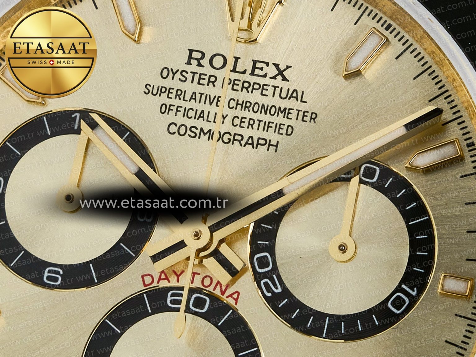 Daytona 126518 QF 1:1 Best Edition YG Dial on Oysterflex Strap QF4131 V10 (48 Hours Power Reserve) - Görsel 10