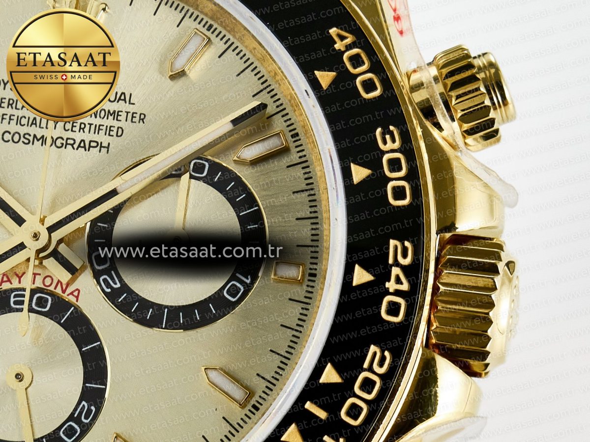 Daytona 126518 QF 1:1 Best Edition YG Dial on Oysterflex Strap QF4131 V10 (48 Hours Power Reserve) - Görsel 11