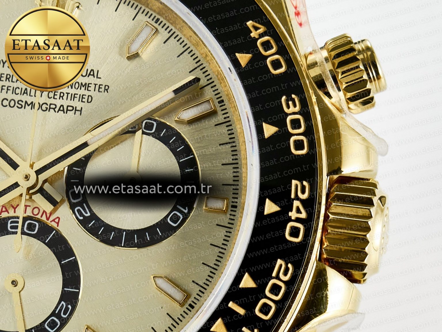 Daytona 126518 QF 1:1 Best Edition YG Dial on Oysterflex Strap QF4131 V10 (48 Hours Power Reserve) - Görsel 11