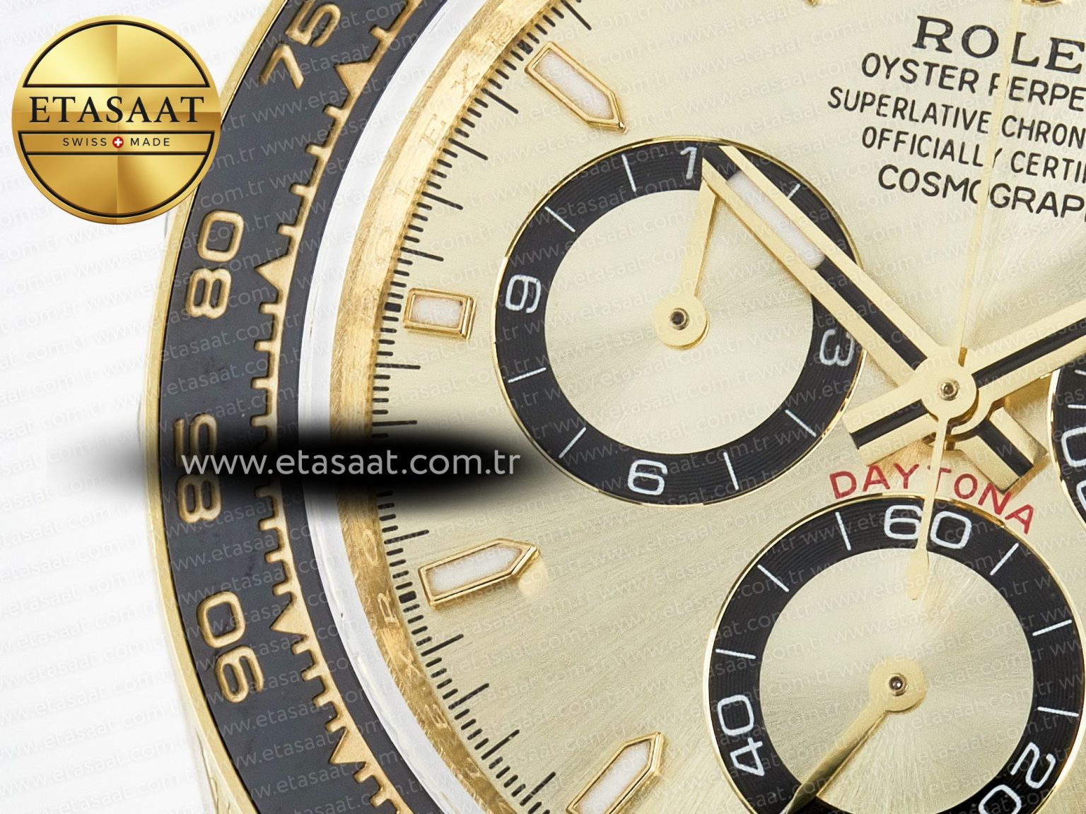 Daytona 126518 QF 1:1 Best Edition YG Dial on Oysterflex Strap QF4131 V10 (48 Hours Power Reserve) - Görsel 13