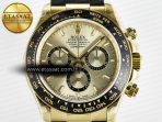Daytona 126518 QF 1:1 Best Edition YG Dial on Oysterflex Strap QF4131 V10 (48 Hours Power Reserve) - Görsel 4