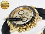 Daytona 126518 QF 1:1 Best Edition YG Dial on Oysterflex Strap QF4131 V10 (48 Hours Power Reserve) - Görsel 6
