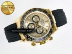 Daytona 126518 QF 1:1 Best Edition YG Dial on Oysterflex Strap QF4131 V10 (48 Hours Power Reserve) - Görsel 8