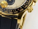 Daytona 126518 YG VSF 1:1 Best Edition 904L Steel YG Dial on Oysterflex Strap SH4131 - Görsel 14