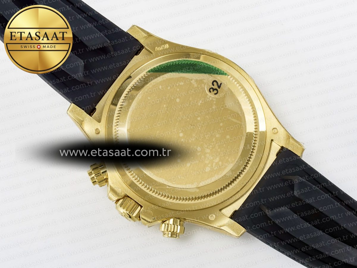 Daytona 126518 YG VSF 1:1 Best Edition 904L Steel YG Dial on Oysterflex Strap SH4131 - Görsel 18