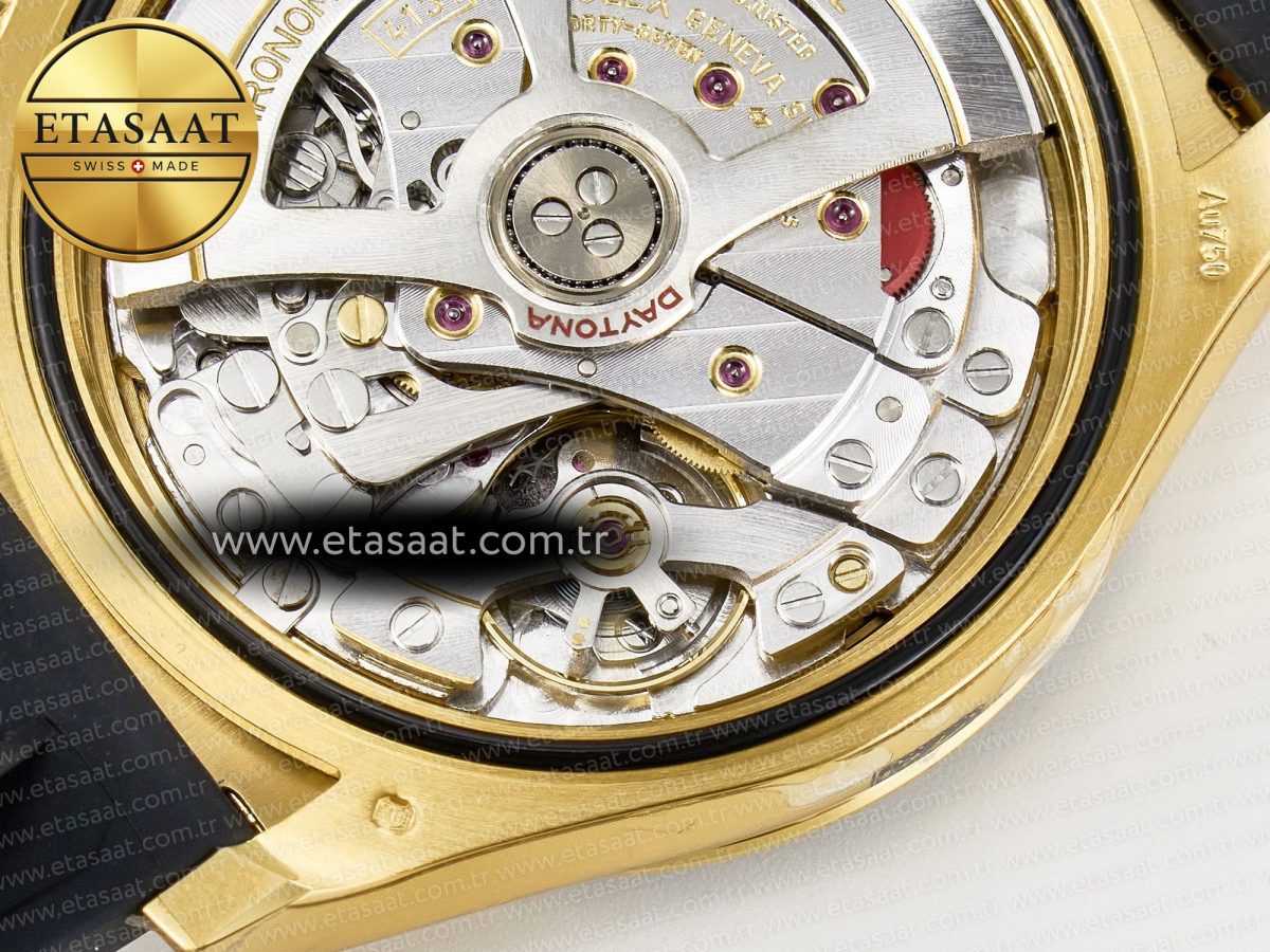 Daytona 126518 YG VSF 1:1 Best Edition 904L Steel YG Dial on Oysterflex Strap SH4131 - Görsel 24