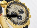Daytona 126518 YG VSF 1:1 Best Edition 904L Steel YG Dial on Oysterflex Strap SH4131 - Görsel 5