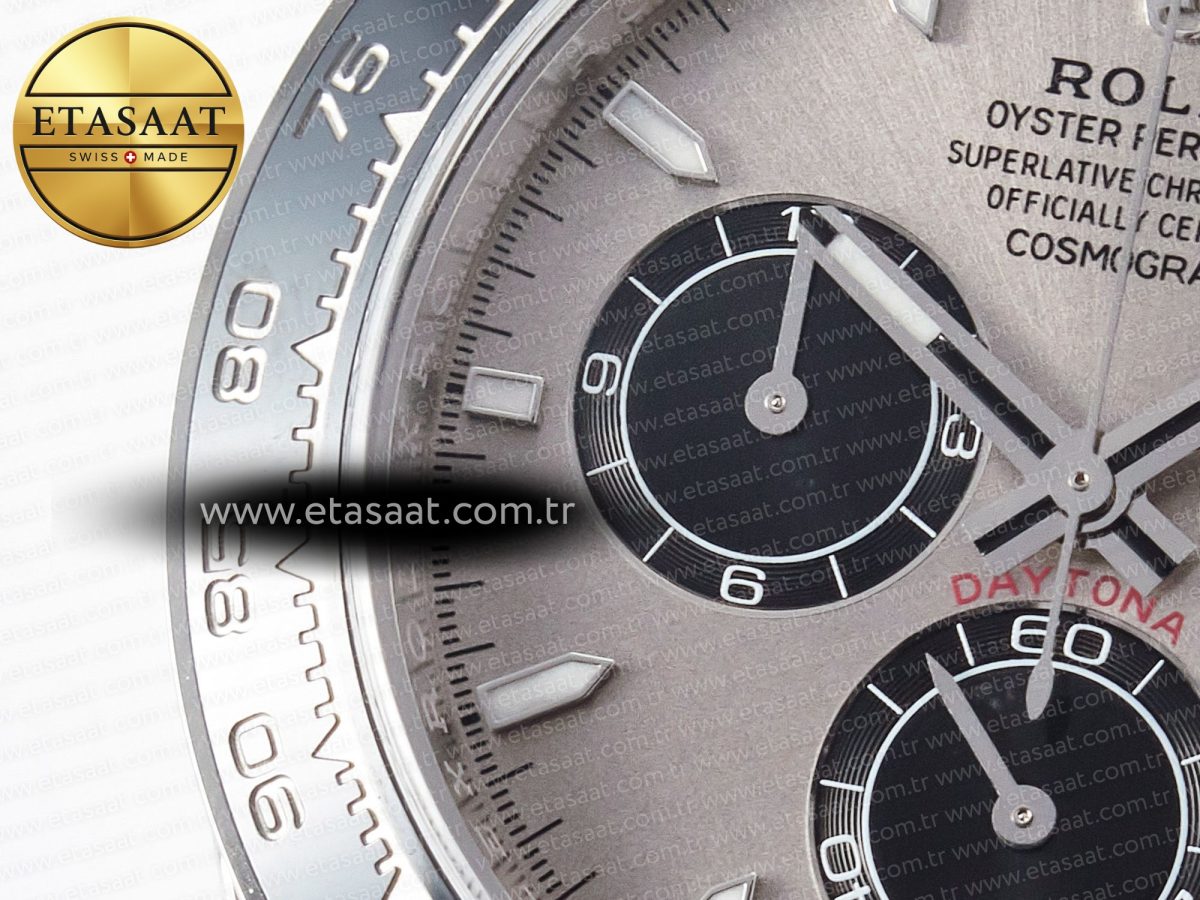 Daytona 126519 Clean 1:1 Best Edition Grey Dial on Oysterflex Rubber Strap SH4131 - Görsel 13