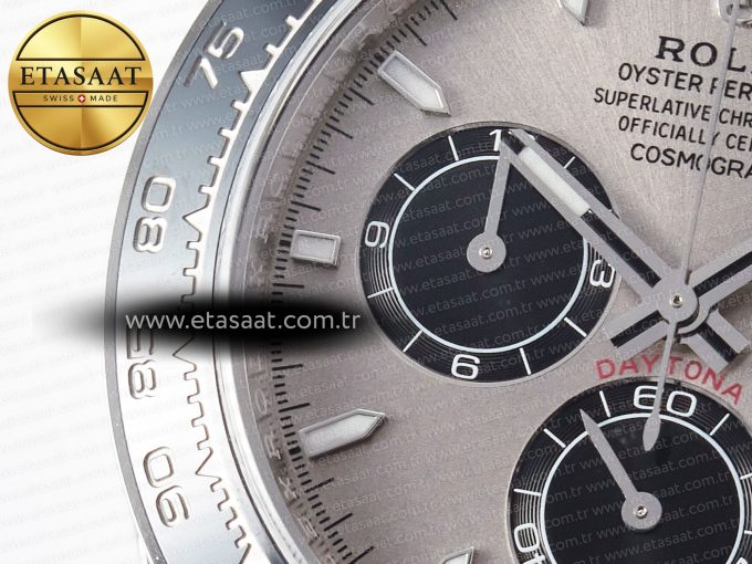 Daytona 126519 Clean 1:1 Best Edition Grey Dial on Oysterflex Rubber Strap SH4131 - Görsel 13