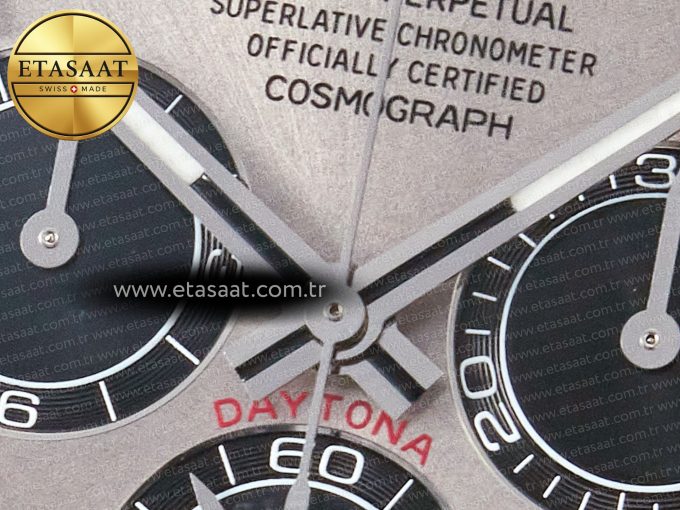 Daytona 126519 Clean 1:1 Best Edition Grey Dial on Oysterflex Rubber Strap SH4131 - Görsel 14