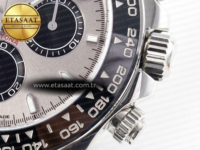 Daytona 126519 Clean 1:1 Best Edition Grey Dial on Oysterflex Rubber Strap SH4131 - Görsel 15
