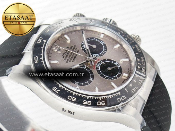 Daytona 126519 Clean 1:1 Best Edition Grey Dial on Oysterflex Rubber Strap SH4131 - Görsel 7