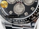 Daytona 126519 QF 1:1 Best Edition Black/Gray Dial Diamonds on Oysterflex Strap QF4131 V10 (48 Hours Power Reserve) - Görsel 12