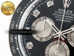 Daytona 126519 QF 1:1 Best Edition Black/Gray Dial Diamonds on Oysterflex Strap QF4131 V10 (48 Hours Power Reserve) - Görsel 13